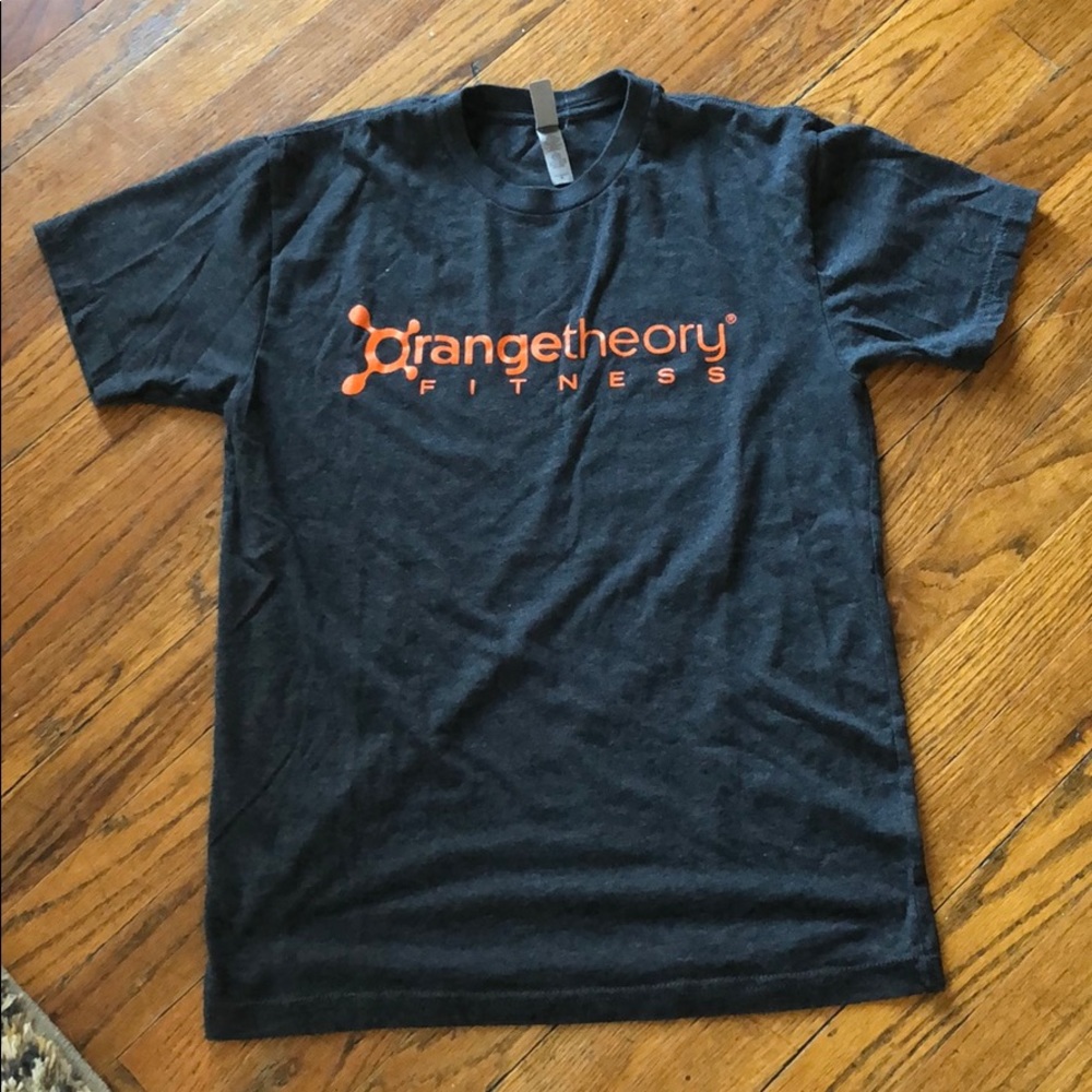 Small grey Orangetheory Fitness t-shirt